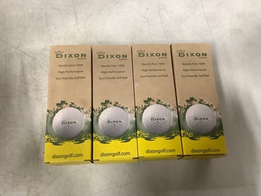 Dixon eco friendly golf balls(3 per pack, 4 packs total)