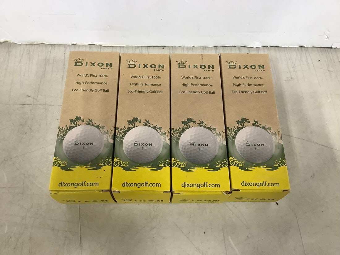 Dixon eco friendly golf balls(3 per pack, 4 packs total) (1 of 1)