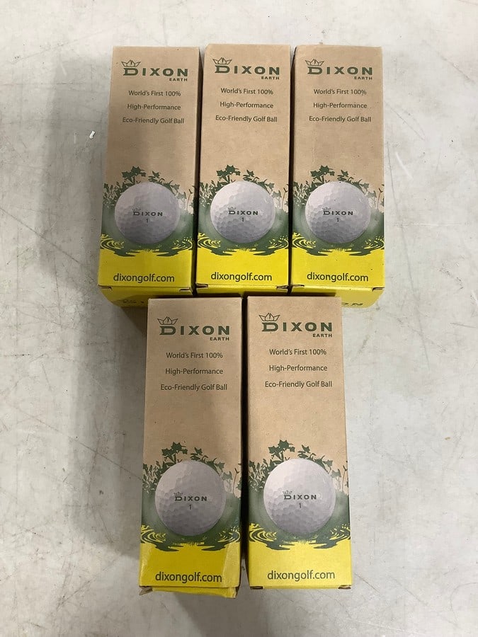 Dixon eco friendly golf balls(3 per pack, 5 packs total) (1 of 1)
