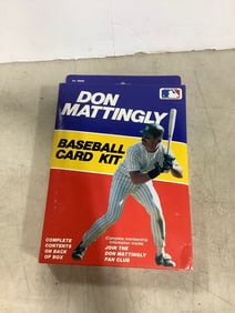 1985 Don Mattingly baseball card kit