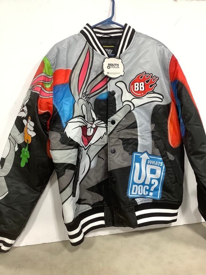 Men's Warner Brothers Looney Tunes button up jacket - brand new with tag(Large) (1 of 1)