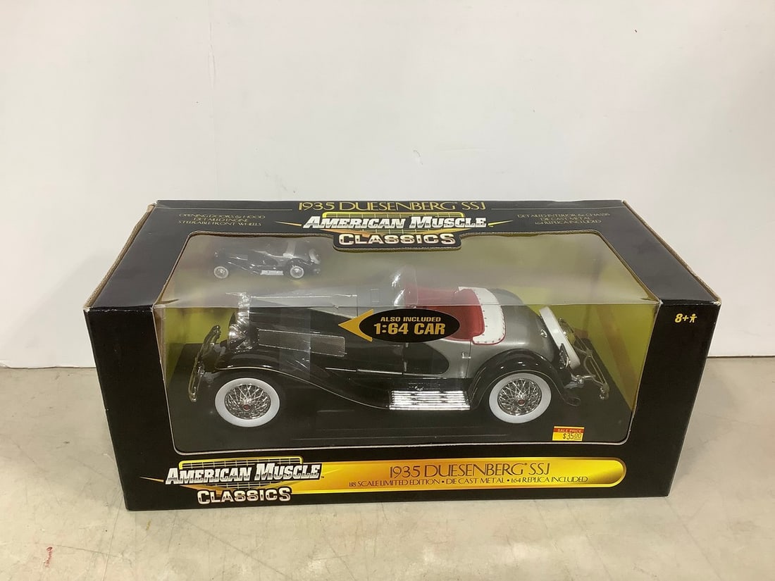 American Muscle Classics 1935 Duesenberg SSJ diecast collectible(new in box) (1 of 1)