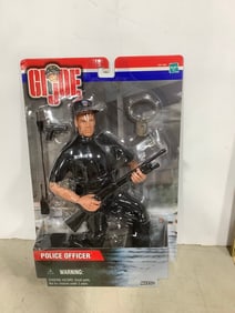 G.I. Joe Police officer collectible figure(new in box)