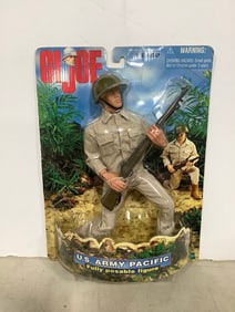 G.I. Joe U.S. Army pacific fully posable figure(new in box)