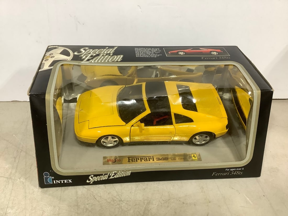 Maisto special edition 1990 Ferrari 348ts diecast replica(new in box): Maisto special edition 1990 Ferrari 348ts diecast replica(new in box)