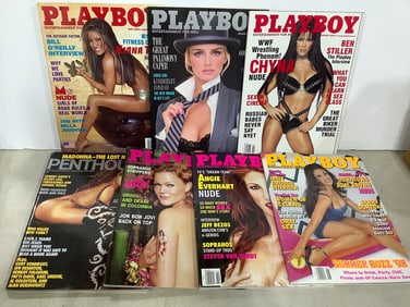 Playboy magazines