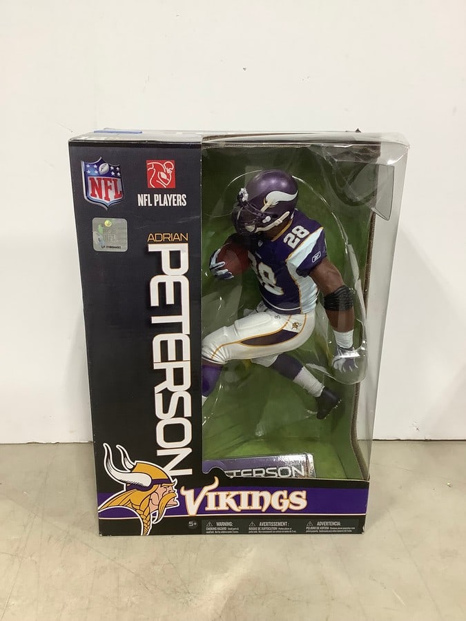Adrian Peterson McFarlane collectible figure(new in box): Adrian Peterson McFarlane collectible figure(new in box)