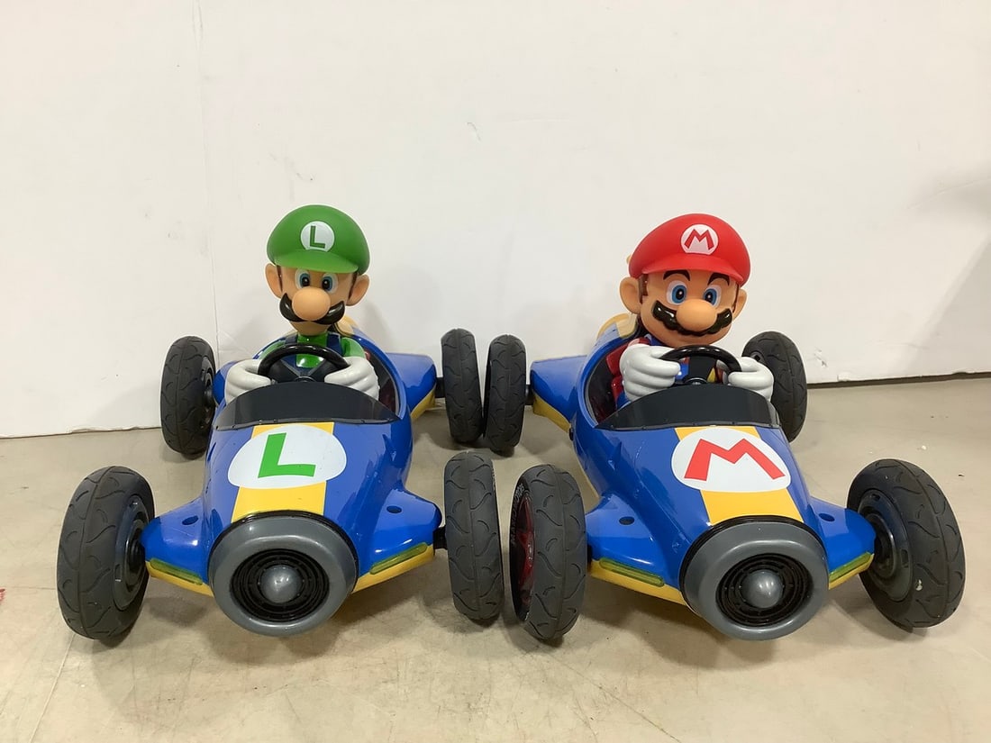 Luigi and Mario Car Childrens Toys: Luigi and Mario Car Childrens Toys