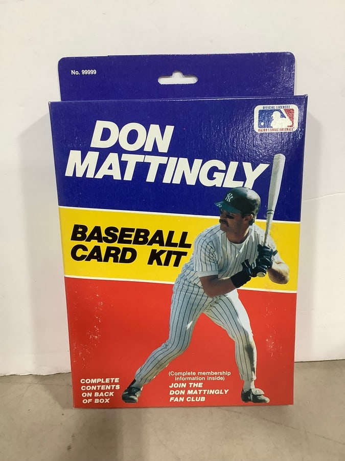 Don Mattingly Baseball Card Kit: Don Mattingly Baseball Card Kit