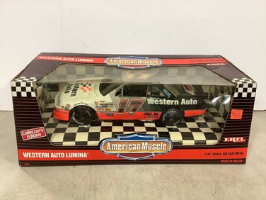 American Muscle Metal Diecast Western Auto Lumina *new in box*