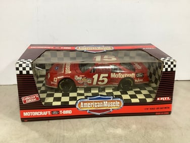 American Muscle Metal Diecast Motorcraft Ford Tbird *new in box*