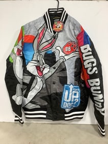 Looney Tunes Button Up Jacket (Size: Large)