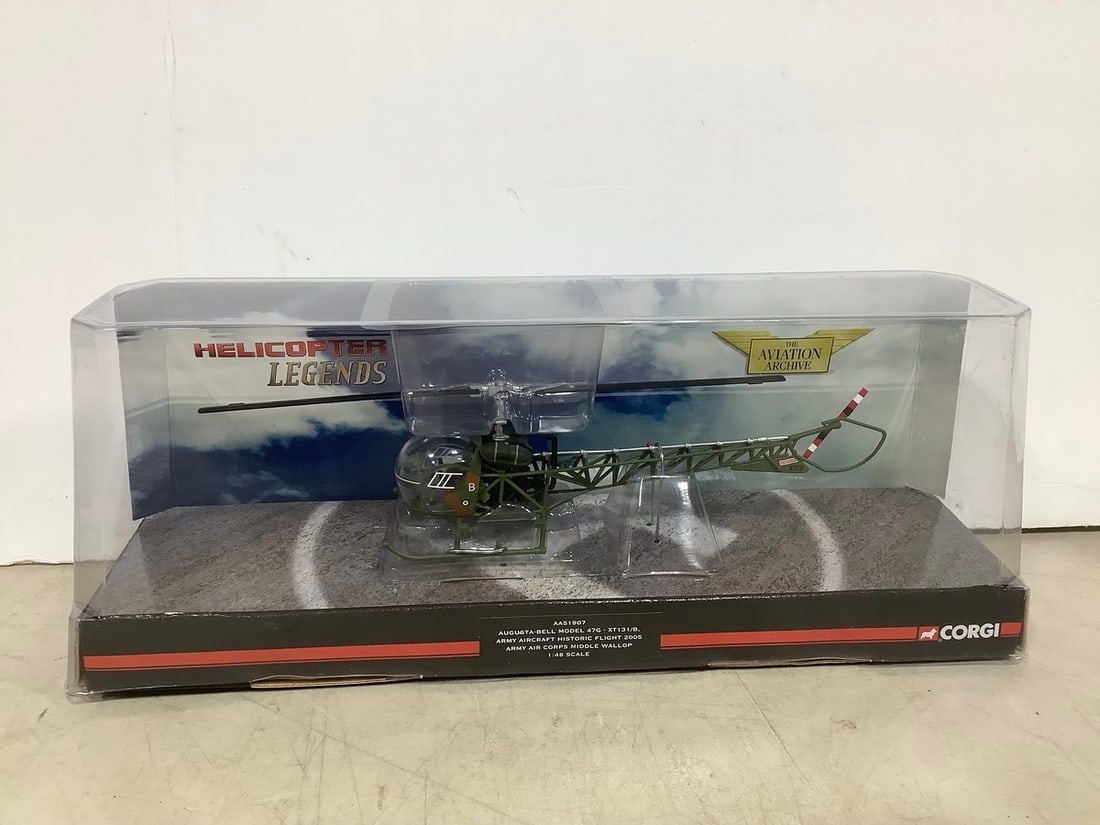 Helicopter Legends Augusta-Bell Model (Model: 47G-XT131/B): Helicopter Legends Augusta-Bell Model (Model: 47G-XT131/B)