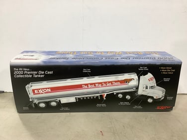 2000 Premier Die Cast Collectible Exxon Tanker *new in box*