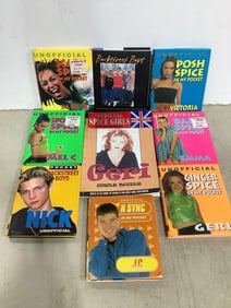Pocket Sized Books (Spice Girls, Backstreet Boys, etc)