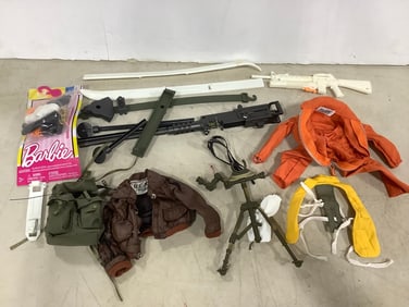 Vintage GI Joe Accessories/Clothing, and more