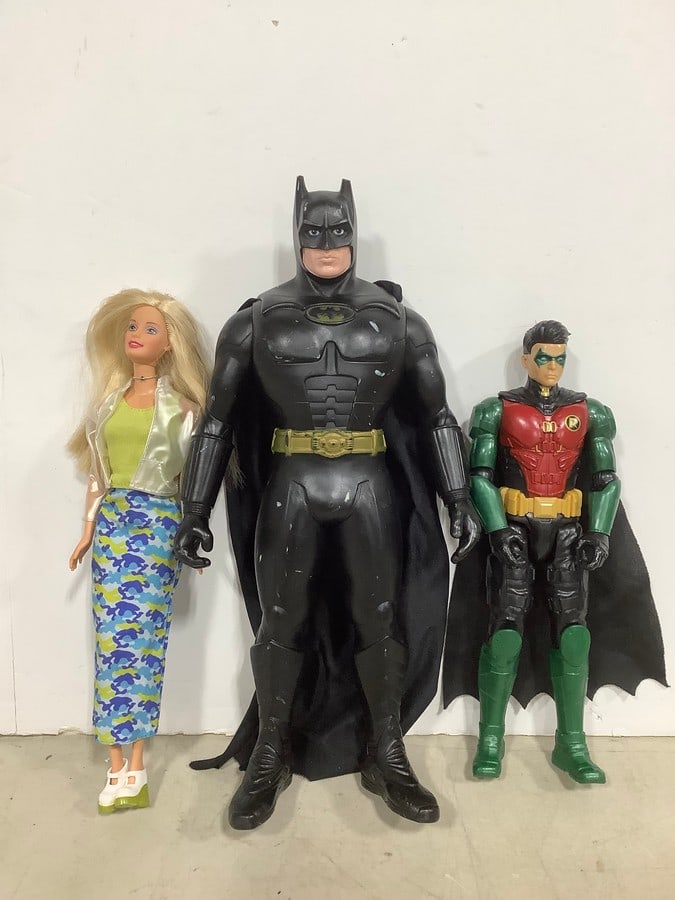 Various Figures, and Barbie Doll (1 of 1)
