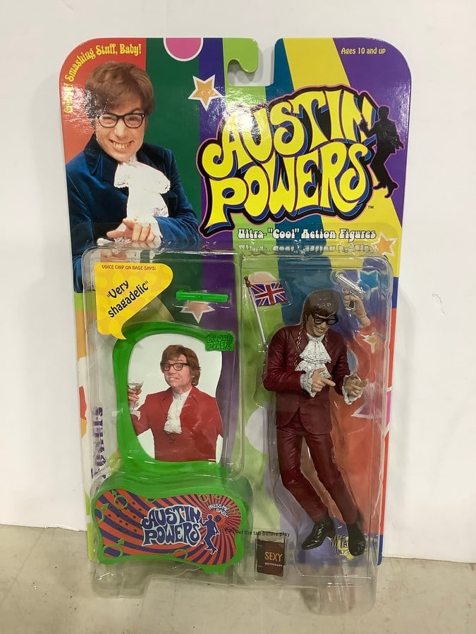 Austin Powers Action Figure Set *new in box* (1 of 1)