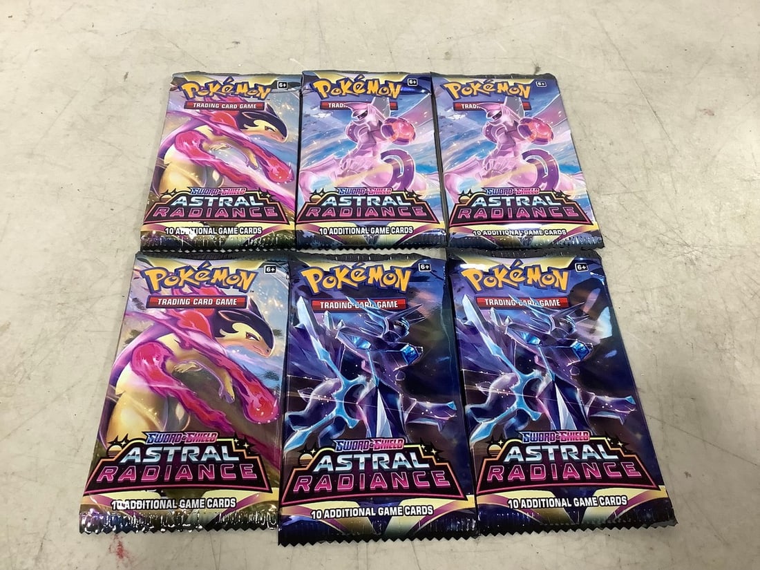 Unopened Sword & Shield Astral Radiance Pokemon Packs - 6 (1 of 1)