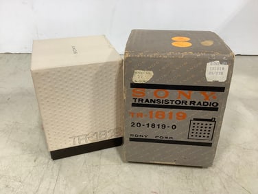 Sony Transistor Radio (Model - TR-1819)