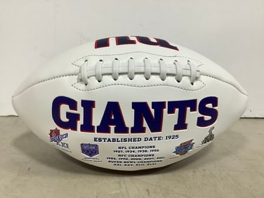 NY Giants Superbowls Football