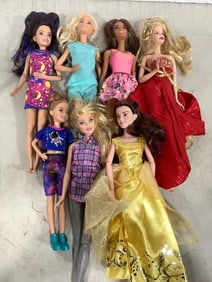 Various Barbie Dolls