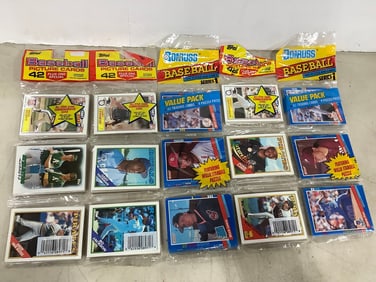 Topps 1980s/1990s Sealed Baseball Cards