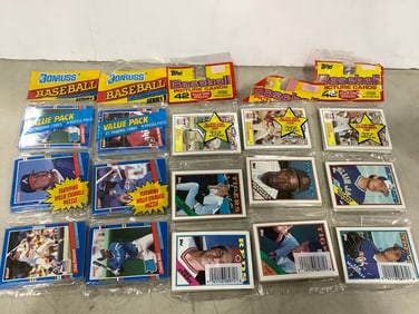 Topps 1980s/1990s Sealed Baseball Cards