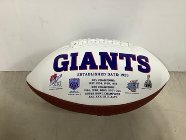 NY Giants Superbowls Football