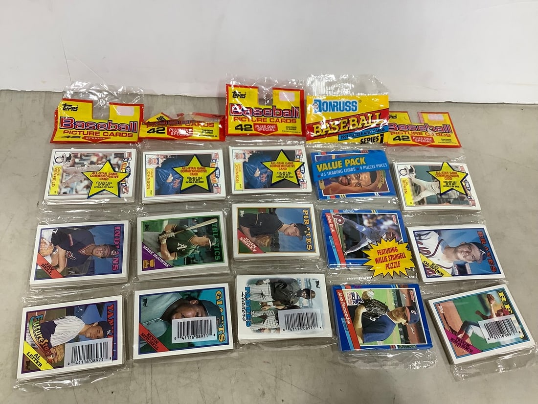 Topps 1980s/1990s Sealed Baseball Cards (1 of 1)