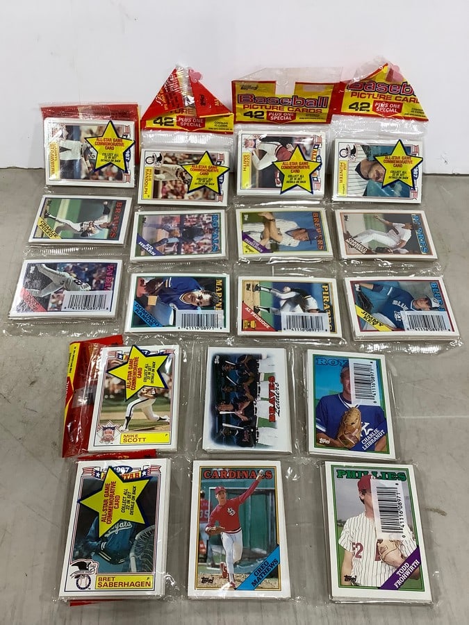 Topps 1980s/1990s Sealed Baseball Cards (1 of 1)