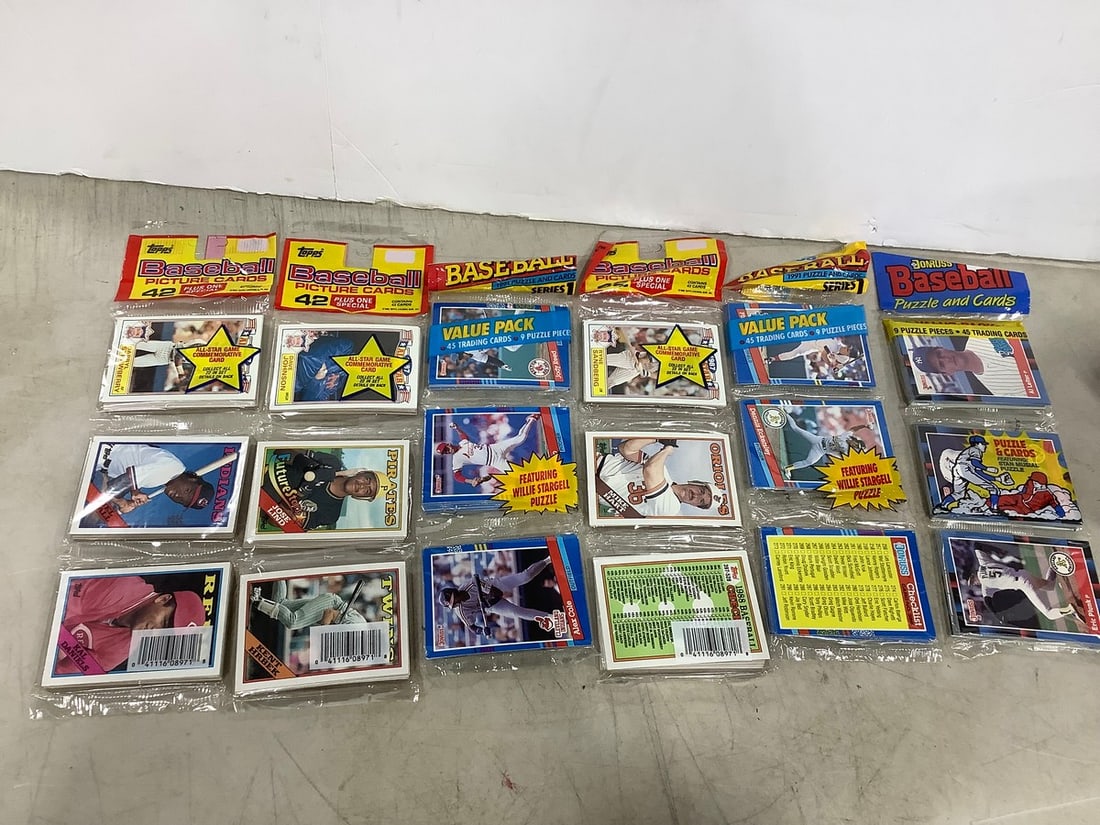 Topps 1980s/1990s Sealed Baseball Cards (1 of 1)