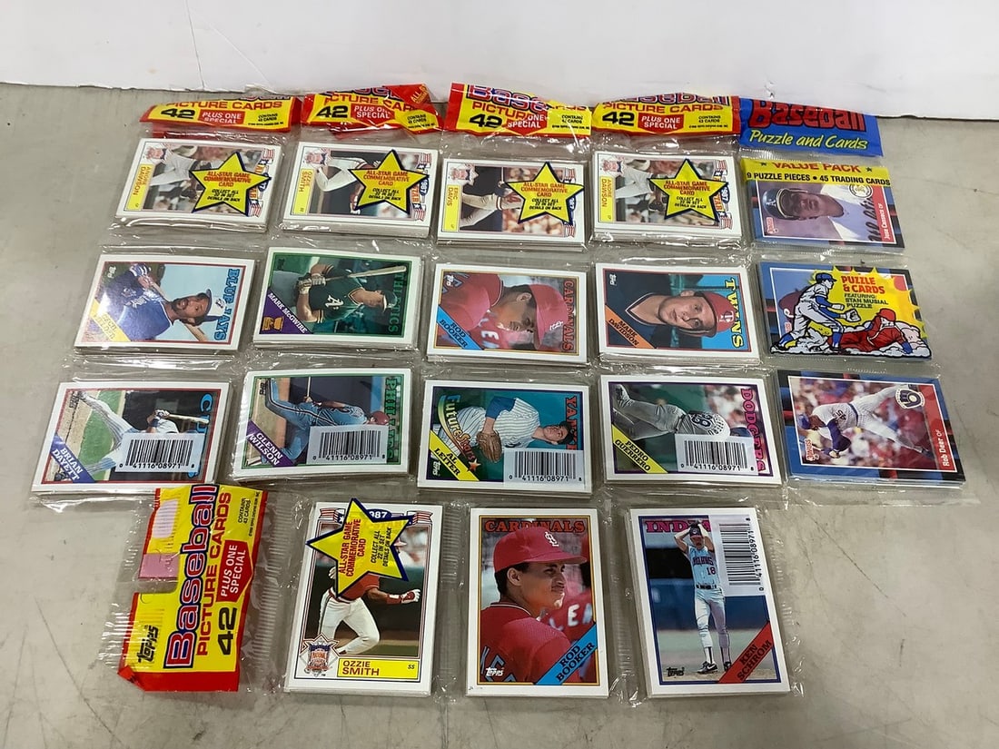 Topps 1980s/1990s Sealed Baseball Cards (1 of 1)