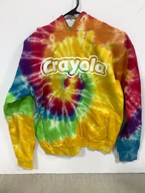 Tie Dye Crayola Hoodie (Size: M)