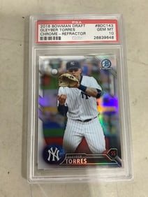 2016 Gleyber Torres Chrome Card