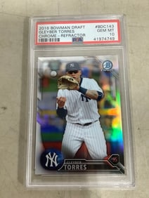 2016 Gleyber Torres Chrome Card