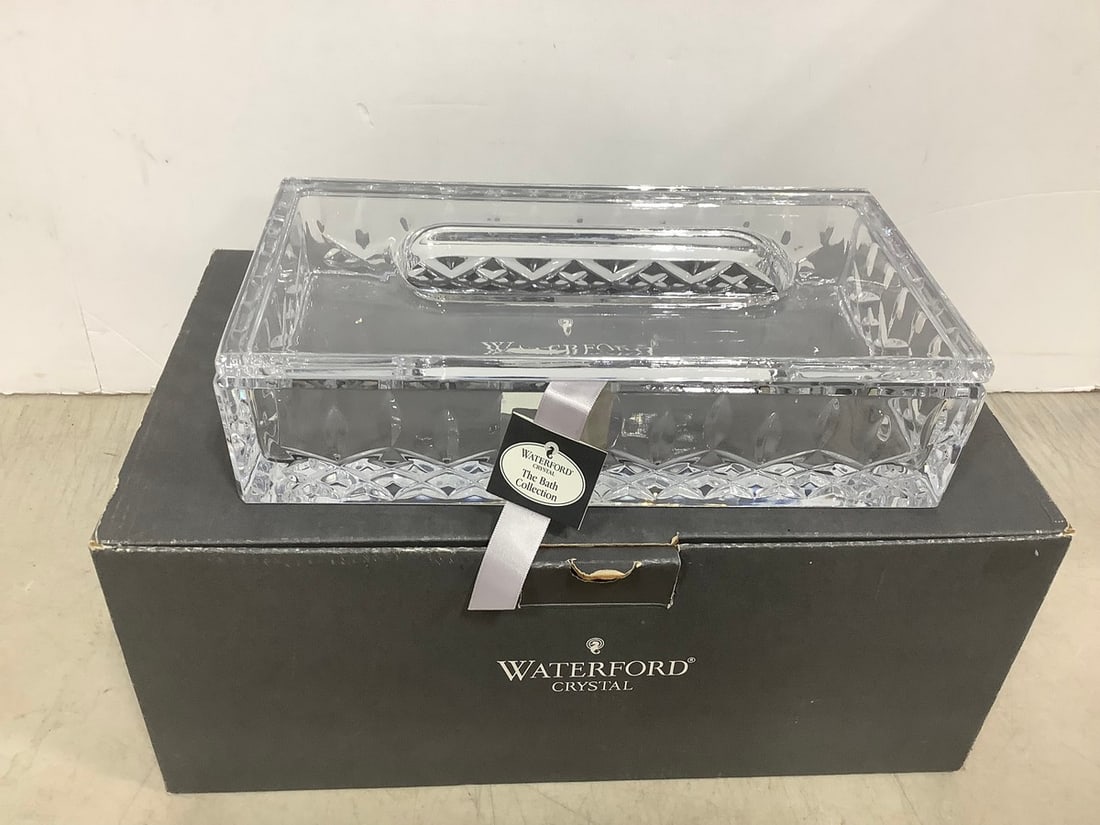Waterford Crystal Napkin Holder: Waterford Crystal Napkin Holder
