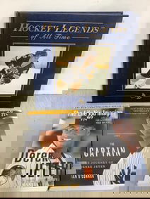 Various Books (Hockey Legends of All Time and Derek Jeter)
