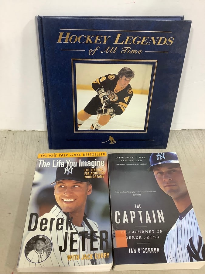 Various Books (Hockey Legends of All Time and Derek Jeter): Various Books (Hockey Legends of All Time and Derek Jeter)