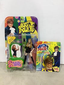 Austin Powers colletibles(both new in box)