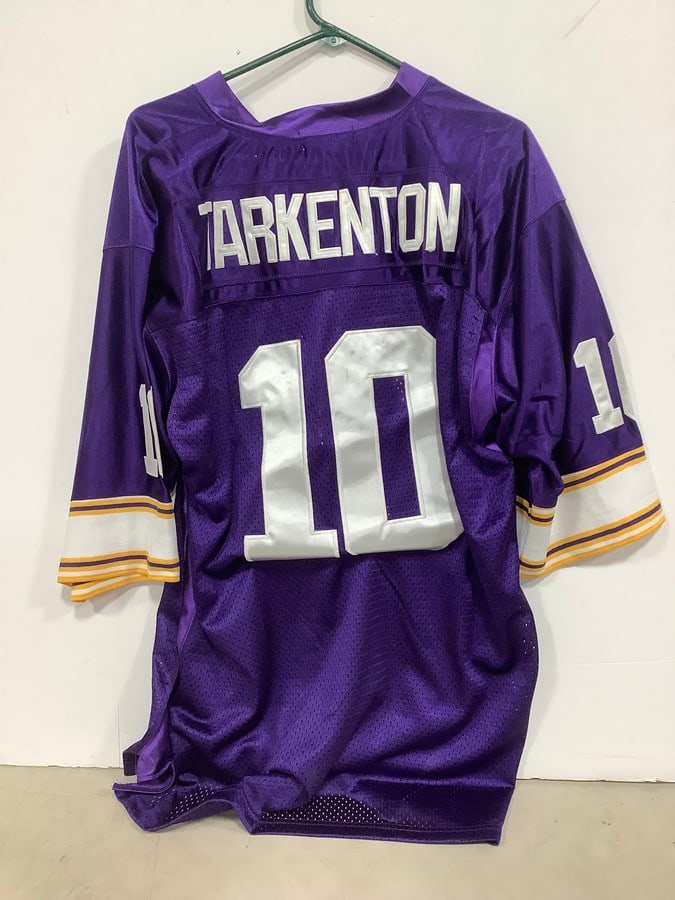 Minnesota Vikings Tarkenton jersey number 10(size 54): Minnesota Vikings Tarkenton jersey number 10(size 54)