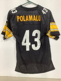 Pittsburgh Steeler number 43 Polamalu jersey shirt(Large)