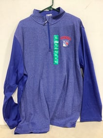 New York Rangers half zip jacket(XL)