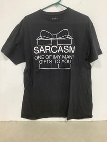 Sarcasm tshirt(XL)