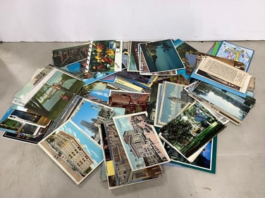 Various postcards