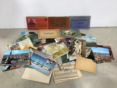 Various postcards