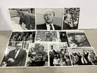 Black and white photographs