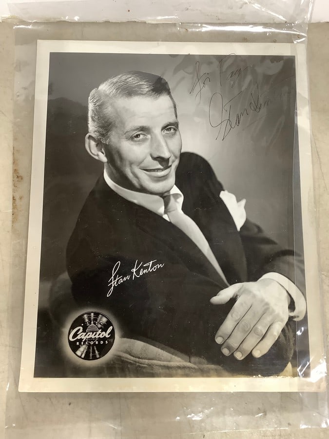 Stan Kenton signed print(8in.x10in.) (1 of 1)