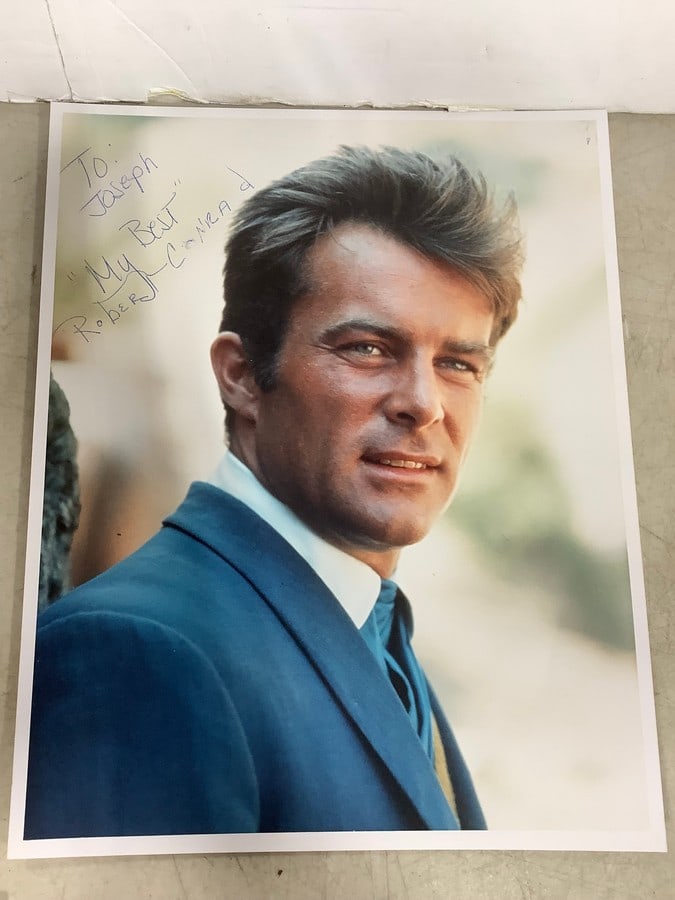 Robert Conrad signed photographic print(8in.x10in.) (1 of 1)