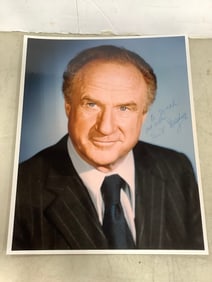 Jack Warden signed photographic print(8in.x10in.)